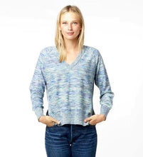 Load image into Gallery viewer, Kerri Rosenthal Colette Spacedye Sweater - Blue
