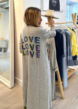 Load image into Gallery viewer, Kerri Rosenthal Super Duper Love On Repeat Duster - Heather Grey