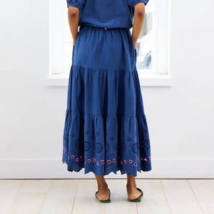 Kerri Rosenthal Gabrielle Eyelet Maxi Skirt - 2 Colors
