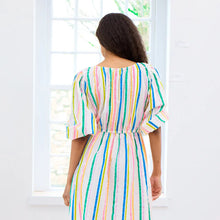 Load image into Gallery viewer, Kerri Rosenthal Harbor Stripe Dress - Multi