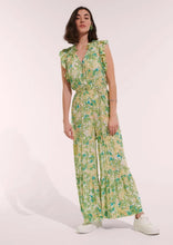 Load image into Gallery viewer, Poupette St. Barth Long Jumpsuit Belene - Green Orchid