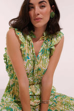 Load image into Gallery viewer, Poupette St. Barth Long Jumpsuit Belene - Green Orchid