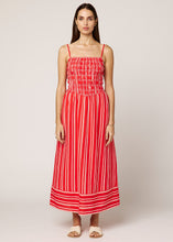 Load image into Gallery viewer, Cleobella Lacey Ankle Dress - Poppy Red/Ivory