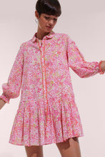 Load image into Gallery viewer, Poupette St. Barth Mini Dress Tesorino - White Pink Nature