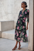 Load image into Gallery viewer, Misa Olivia Dress - Pink Peony