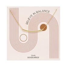 Load image into Gallery viewer, Dogeared Guardian Believe in Balance - Gold Dipped