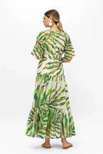 Load image into Gallery viewer, OLIPHANT Raglan Belted Maxi - Maldive Green