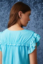 Load image into Gallery viewer, Marie Oliver Phoebe Blouse - Malibu
