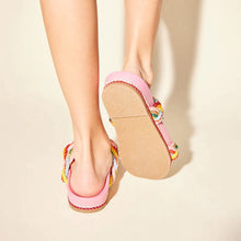 Load image into Gallery viewer, Yosi Samra Michelle Braided Sandal - Multicolor
