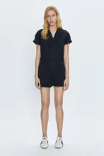 Load image into Gallery viewer, Pistola Parker Short Sleeve Romper - Fade to Black