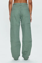Load image into Gallery viewer, Pistola Aiden Mid Rise Zip Off Cargo - Calvary Olive