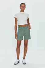 Load image into Gallery viewer, Pistola Aiden Mid Rise Zip Off Cargo - Calvary Olive