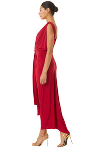 Misa Xenia Dress - Lipstick Red