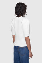 Load image into Gallery viewer, Rebecca Minkoff Celeste Short Sleeve Sweater - Bright White