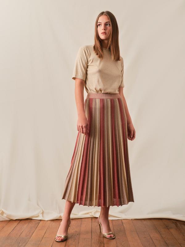Maison Lurex Gala Long Skirt - Moredore – Luck Lafayette