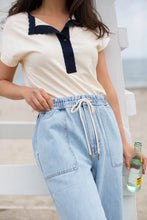 Load image into Gallery viewer, Marea Denim Pants - Pale Wash