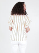 Load image into Gallery viewer, Emily McCarthy Luna Top - Sand Stripe
