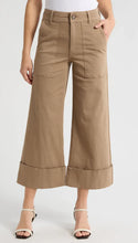 Load image into Gallery viewer, Pistola Maya Cuffed Hem Wide Leg Pants - Biscuit