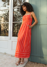 Load image into Gallery viewer, Cleobella Lacey Ankle Dress - Poppy Red/Ivory