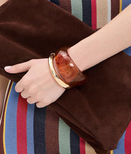 Load image into Gallery viewer, Shashi Tortoise Bangle Bracelet Set