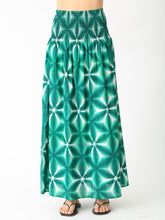 Load image into Gallery viewer, Electric &amp; Rose Lily Skirt - Shibori