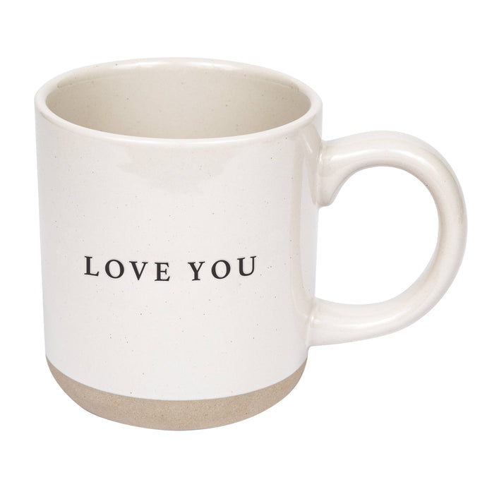 Sweet Water Decor Stoneware Coffee Mug - Love You