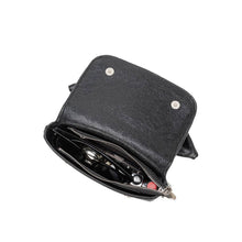 Load image into Gallery viewer, Melie Bianco Faye Recycled Vegan Crossbody Bag - Black