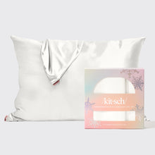Load image into Gallery viewer, KITSCH Standard Pillowcase 2pc - Ivory