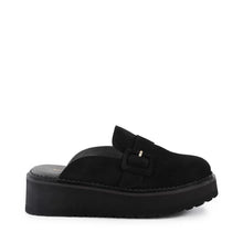 Load image into Gallery viewer, Seychelles Come Together Platform Mule - Black Suede