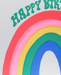 Alphabet Studios Birthday Rainbow Greeeting Card