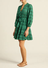 Load image into Gallery viewer, Trovata Celeste Dress - Emerald Eyelet