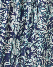Load image into Gallery viewer, Poupette St. Barth Mini Dress Clara - Navy Tropical