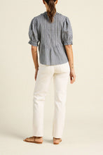 Load image into Gallery viewer, Trovata Jess Blouse - Inkwell Gingham
