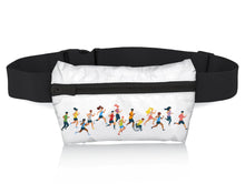 Load image into Gallery viewer, Hi, Love Travel Lay Flat Fanny Pack - Life&#39;s a Marathon Runners