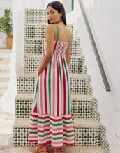 Load image into Gallery viewer, Pink City Prints Puglia Dress - Watermelon Stripe