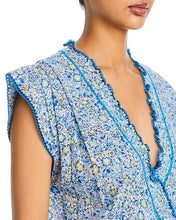 Load image into Gallery viewer, Poupette St. Barth Mini Dress Estelle - Blue Mayflower