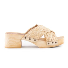 Load image into Gallery viewer, Seychelles Warm Waters Sandal - Natural Raffia