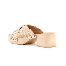 Load image into Gallery viewer, Seychelles Warm Waters Sandal - Natural Raffia