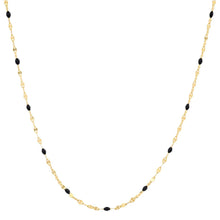 Load image into Gallery viewer, Tai Gold Vermeil Chain Necklace w/Enamel Beads - 6 Colors