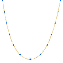 Load image into Gallery viewer, Tai Gold Vermeil Sparkle Chain w/Enamel - 6 Colors