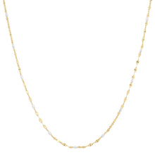 Load image into Gallery viewer, Tai Gold Vermeil Chain Necklace w/Enamel Beads - 6 Colors