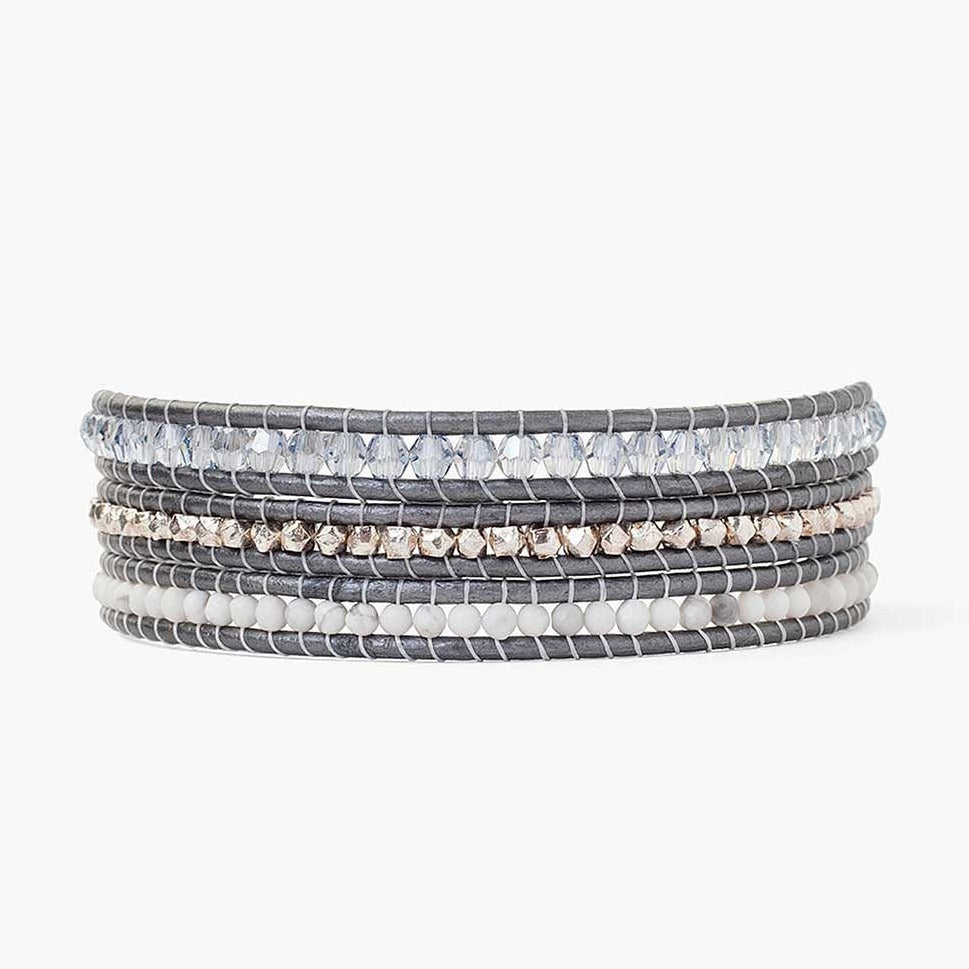 Chan Luu Wrap Bracelet w Special Stones 3 Colors Luck Lafayette