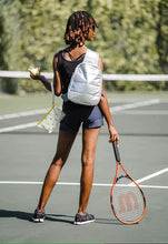 Load image into Gallery viewer, Hi, Love Travel Zip Wristlet - Tennis Match Pattern