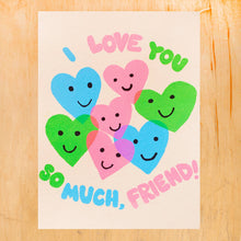 Load image into Gallery viewer, Alphabet Studios Friend Hearts Greeting Card