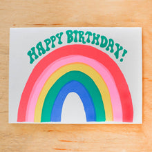 Load image into Gallery viewer, Alphabet Studios Birthday Rainbow Greeeting Card
