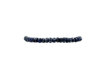 Load image into Gallery viewer, Karen Lazar 5MM Yellow Gold Filled Bracelet - COATED BLUE SAPPHIRE