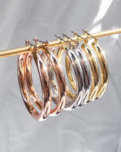 Load image into Gallery viewer, LUV AJ Amalfi Hoops - Gold, Silver, Rose