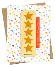 Load image into Gallery viewer, Night Owl Paper Goods 5 Star Teacher Bookmark Card