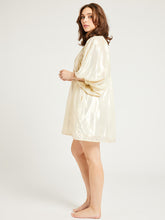 Load image into Gallery viewer, MILLE Daisy Dress - Gold Lamé
