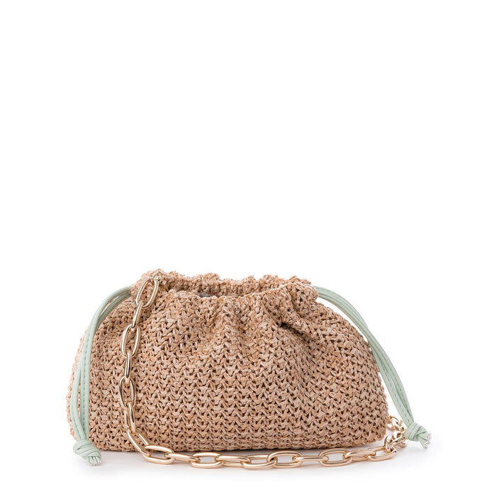 Jules Kae Brea Large Bag - Natural/Mint